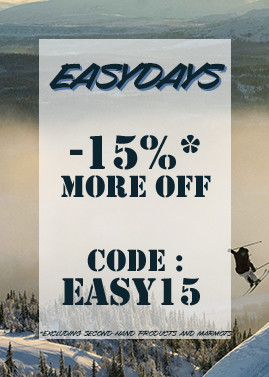 Easydays! -15% extra discount 