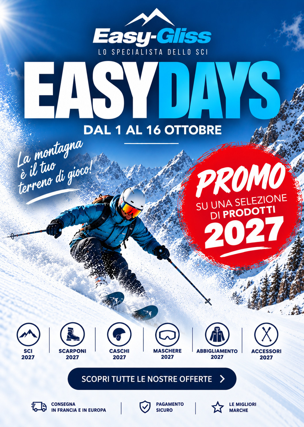 EASYDAYS STAGIONE 2026-2027