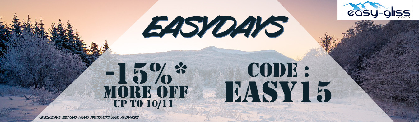 Easydays! -15% extra discount 