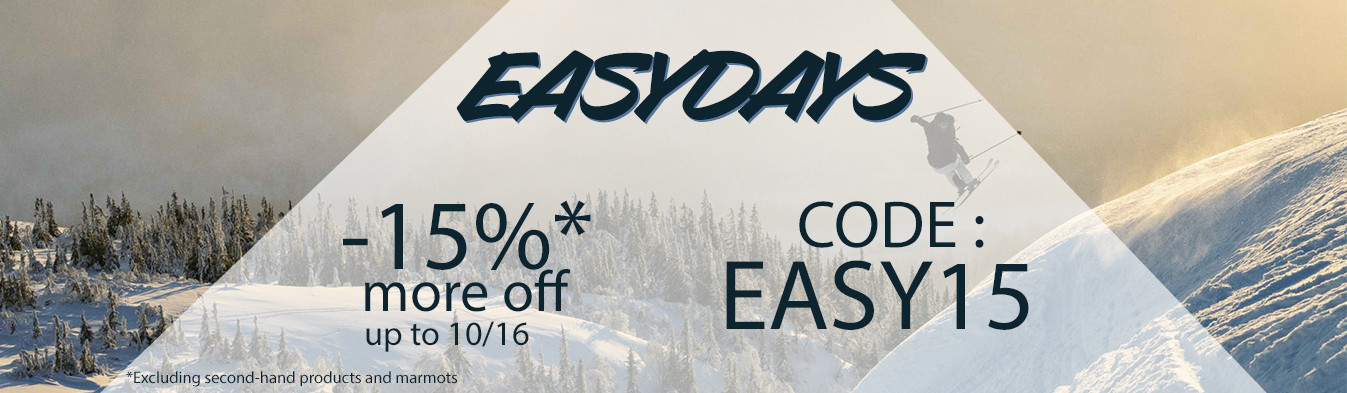 Easydays! -15% extra discount 