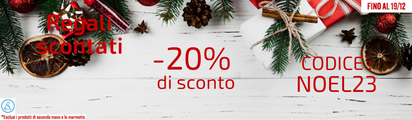 Il Natale è alle porte! 20% di sconto extra con il codice NOEL23