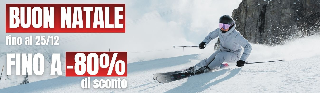 BUON NATALE! FINO ALL’80 % DI SCONTO FINO AL 25/12.