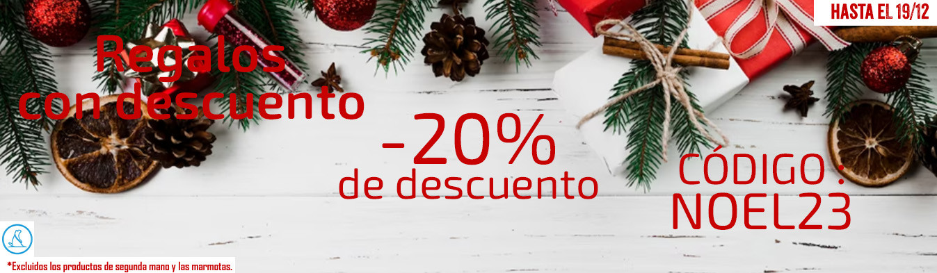 ¡Pronto llegará la Navidad! 20% de descuento extra con el código NOEL23