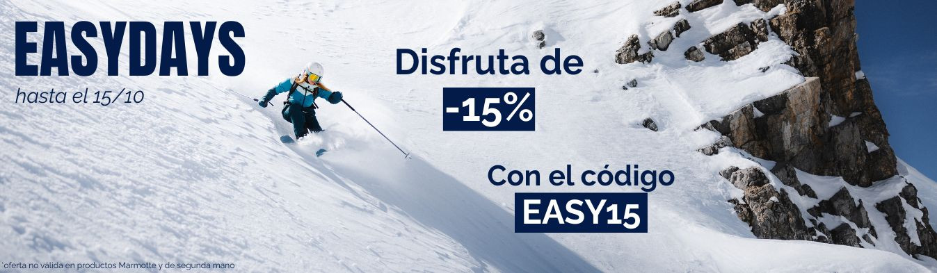EASYDAYS // -15% del 01/10 al 15/10