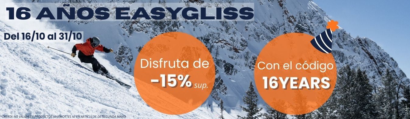 16 años EASYGLISS -15% del 16/10 al 31/10